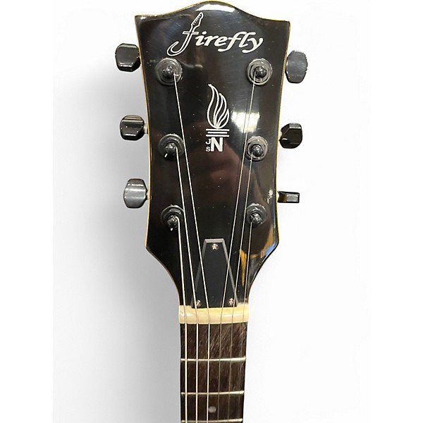 Used Firefly FFDC Yellow Solid Body Electric Guitar
