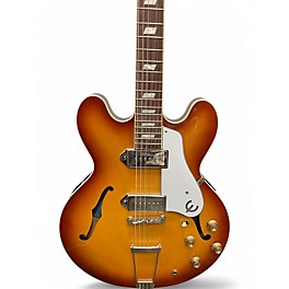 Used Epiphone USA Casino Royal Tan Hollow Body Electric Guitar