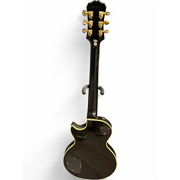 Used 2006 Epiphone Les Paul Custom Black Solid Body Electric