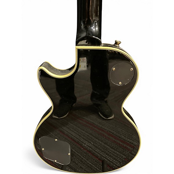Used 2006 Epiphone Les Paul Custom Black Solid Body Electric