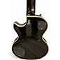 Used 2006 Epiphone Les Paul Custom Black Solid Body Electric Guitar