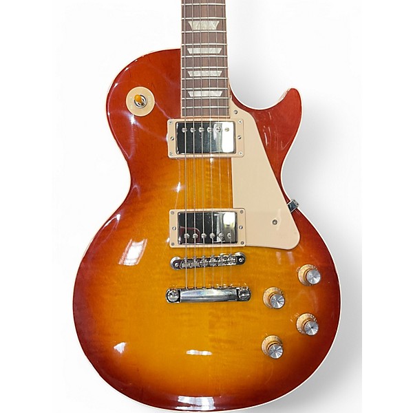 Used 2019 Gibson Les Paul Standard 1960S Neck Sunburst Solid Body Electric Guitar