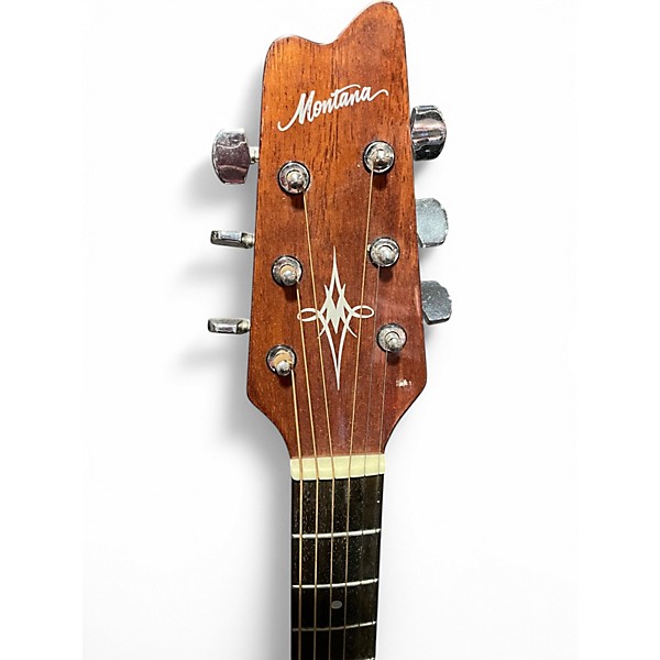 Used Montana M18-4 Natural Acoustic Guitar