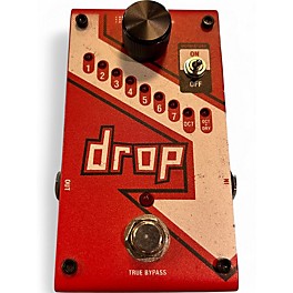 Used DigiTech The Drop Polyphonic Drop Tune Pitch-Shifter Effect Pedal