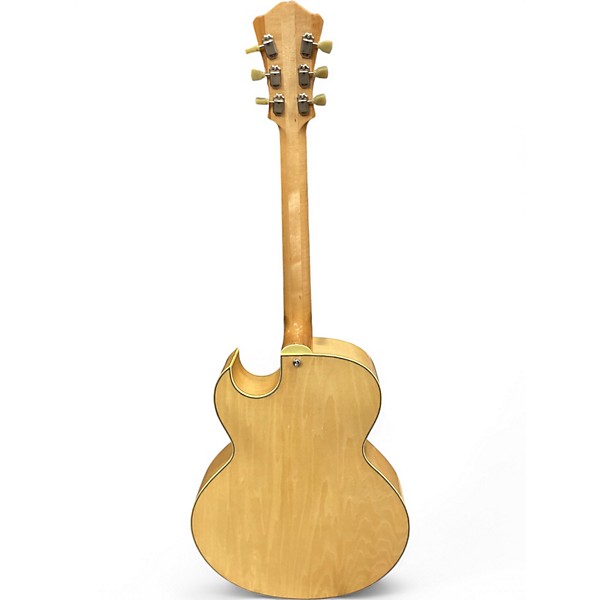 Used Eastman AR371CE Blonde Hollow Body Electric Guitar