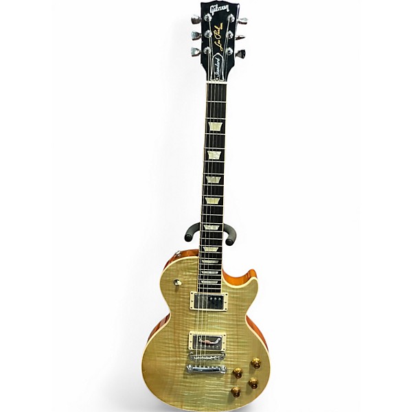 Used Gibson Les Paul Standard HP Natural Solid Body Electric Guitar