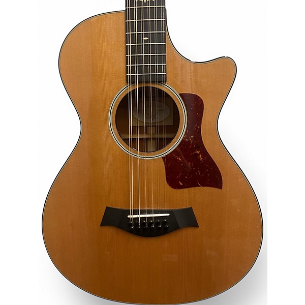 Used Taylor 552CE 12 Fret Natural 12 String Acoustic Electric Guitar