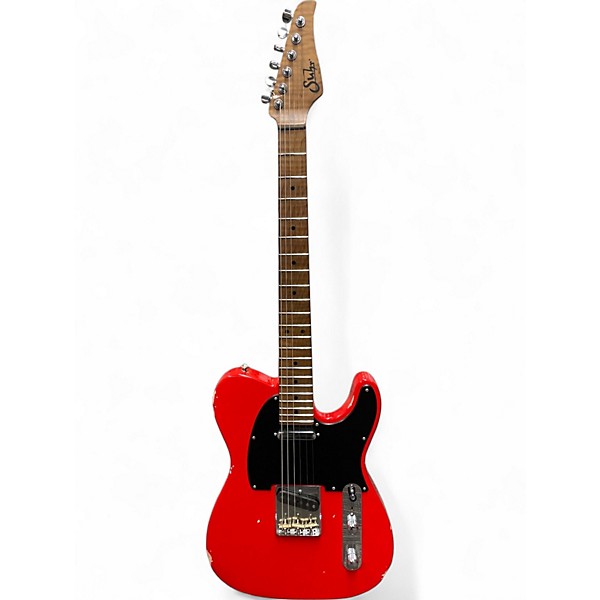 Used Suhr Classic T Antique Fiesta Red Solid Body Electric Guitar