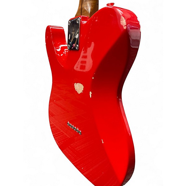 Used Suhr Classic T Antique Fiesta Red Solid Body Electric Guitar
