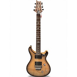 Used 2022 PRS Custom 24 Floyd Rose Wood Library Natural Smoke Burst Solid Body Electric Guitar