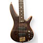 Used 2012 Ibanez Prestige SR5000 Natural Electric Bass Guitar