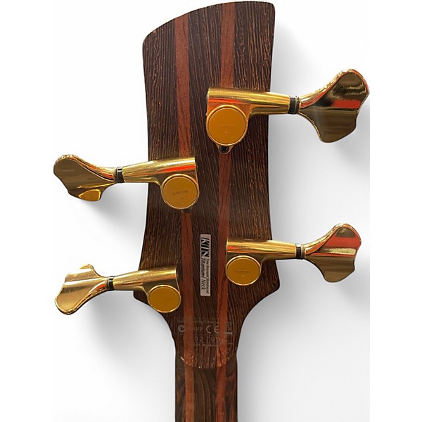 Used 2012 Ibanez Prestige SR5000 Natural Electric Bass Guitar