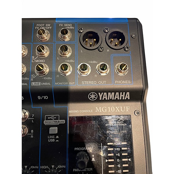 Used Yamaha MG10XUF Unpowered Mixer