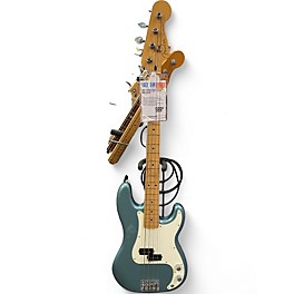 Used Fender Player Precision Bass tidepool blue Electric Bass Guitar