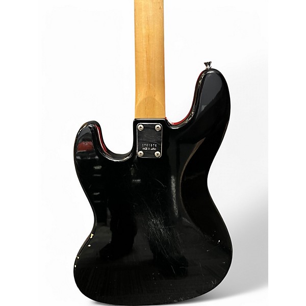 Vintage 1970s Ibanez Lawsuit Black Electric Bass Guitar