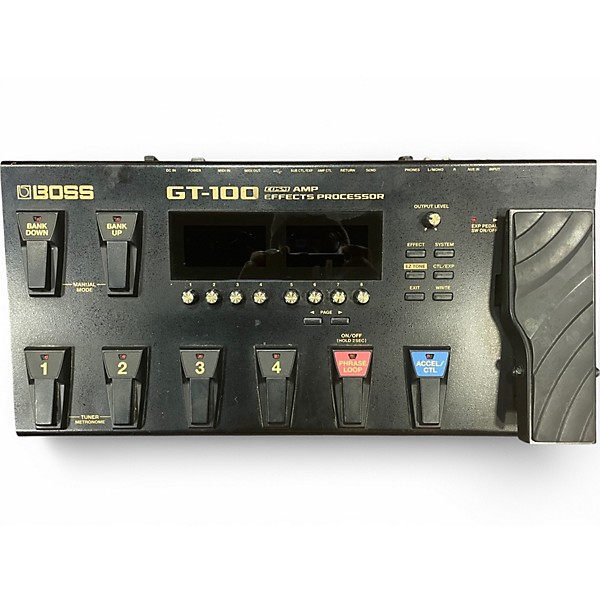 Used BOSS GT100 Effect Processor,Specials : American Fashion Style Bags On Sale