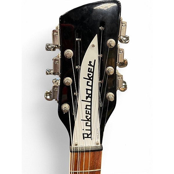 Used 2015 Rickenbacker 1993Plus 12 String Jetglo Hollow Body Electric Guitar