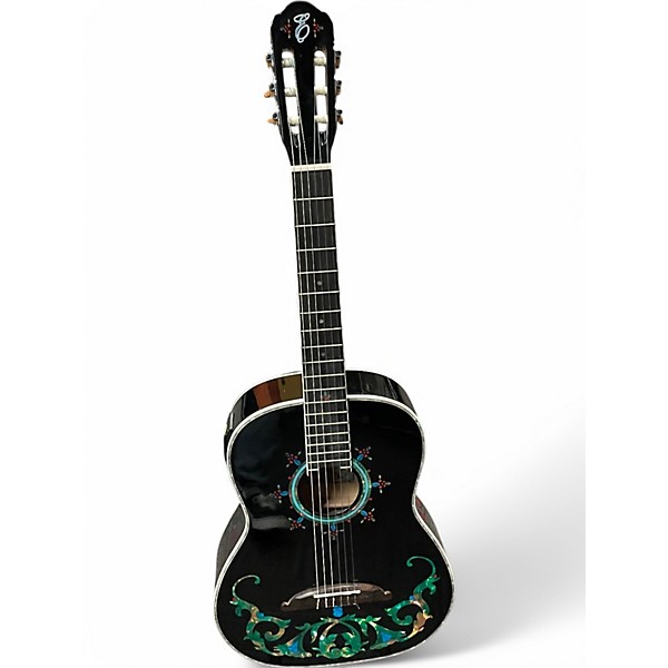 Used Esteban DUENDED Custom Graphic Classical Acoustic Electric Guitar