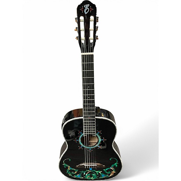 Used Esteban DUENDED Custom Graphic Classical Acoustic Electric Guitar