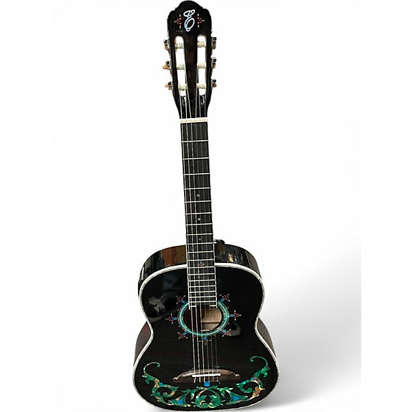 Used Esteban DUENDED Custom Graphic Classical Acoustic Electric Guitar