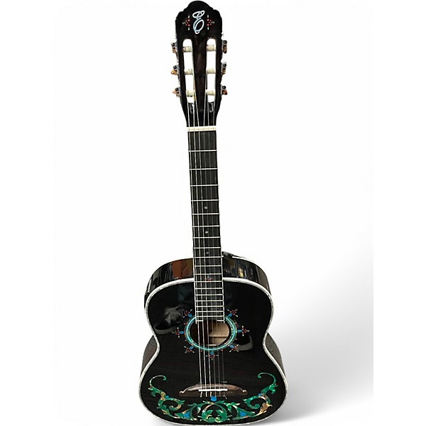 Used Esteban DUENDED Custom Graphic Classical Acoustic Electric Guitar