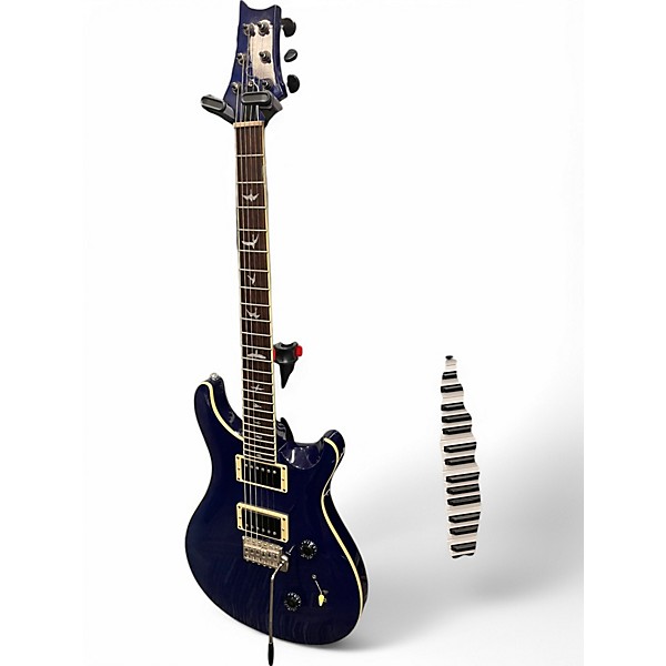 Used PRS SE Standard 24 blue Solid Body Electric Guitar