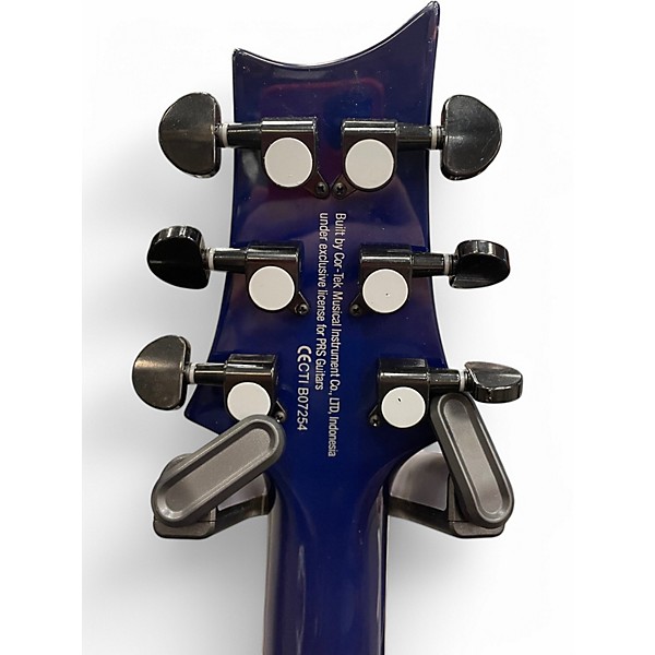 Used PRS SE Standard 24 blue Solid Body Electric Guitar