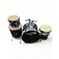 Used Percussion Plus 5 Piece 5 piece  Blue Drum Kit thumbnail
