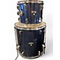 Used Percussion Plus 5 Piece 5 piece  Blue Drum Kit