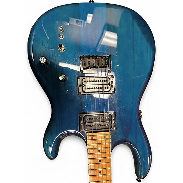 Used Carvin Used 1990s Carvin DC127 AQUA MARINE TEAL Solid Body ...