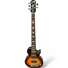 Used Epiphone LES PAUL STANDARD 5-STRING BASS 2 Color Sunburst Electric Bass Guitar