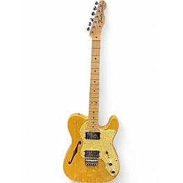 Used 2006 Fender Classic Series '72 Telecaster Thinline Natural Hollow Body Electric Guitar
