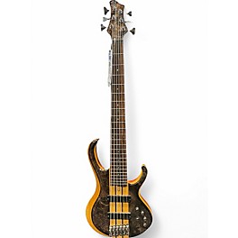 Used Ibanez btb846 natural blue Electric Bass Guitar