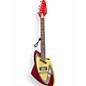 Used Eastwood BACKLUND MODEL 100 Candy Apple Red Solid Body Electric Guitar thumbnail