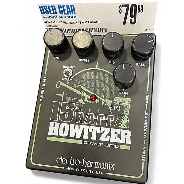 Used Electro-Harmonix 15 Watt Howitizer Guitar Power Amp