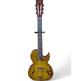 Used B&g Little Sister Private Build Honeyburst Hollow Body Electric Guitar