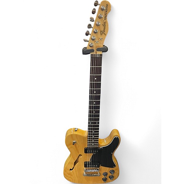 Used Fender JA90 Jim Adkins Thinline Telecaster Natural Hollow Body Electric Guitar,Specials : American Fashion Style Bags On Sale
