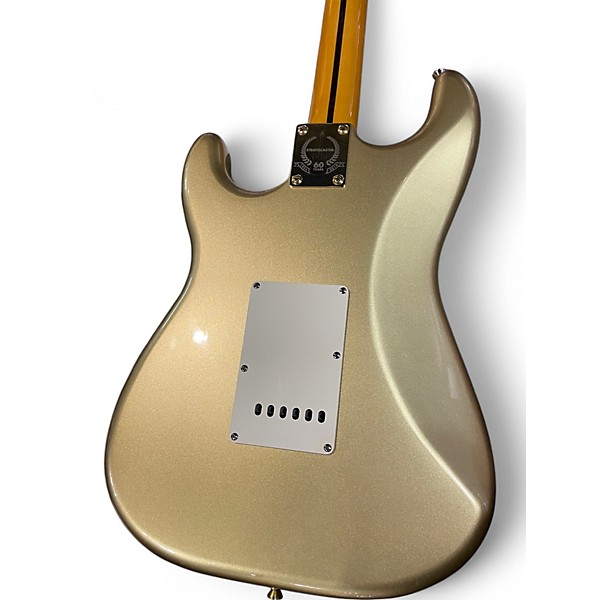 Used Squier 60th Anniversary Classic Vibe 50s Stratocaster Aztec Gold Solid Body Electric Guitar