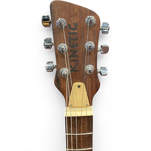 Used 2020s Kinetic Solid Wood Walnut Solid Body Electric Guitar