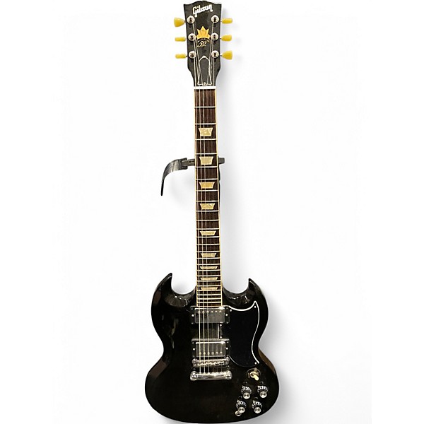 Used 2011 Gibson 50th Anniversary SG Standard 24 Black Solid Body Electric Guitar,New Products : American Fashion Style Bags On Sale