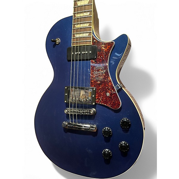 Used Heritage CUSTOM SHOP Special H-150 P90 Midnight Blue Solid Body Electric Guitar