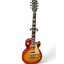 Used Gibson Les Paul Traditional Pro Cherry Sunburst Solid Body Electric Guitar