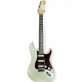 Used Fender American Elite Stratocaster Olympic Pearl Solid Body Electric Guitar