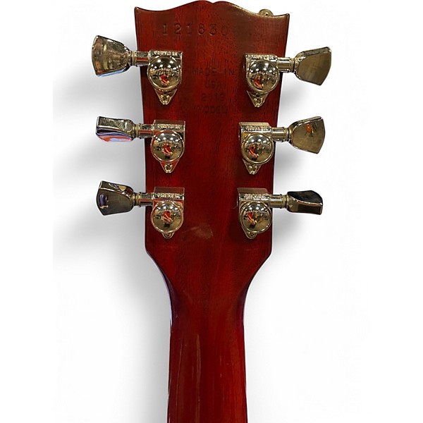 Used 2013 Gibson Les Paul Standard Crimson Red Trans Solid Body Electric Guitar