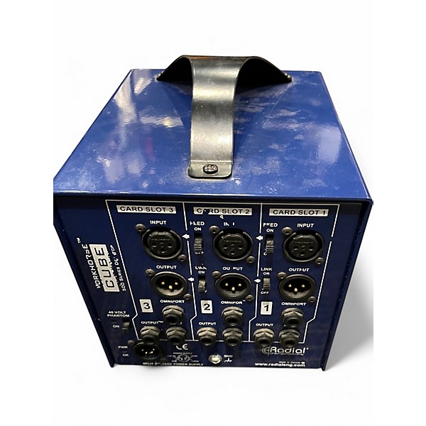 Used Radial Engineering workhouse cube Rack Equipment