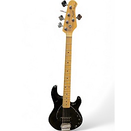 Used Sterling by Music Man SUB SERIES STING RAY 5 Black Electric Bass Guitar