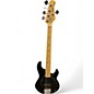 Used Sterling by Music Man SUB SERIES STING RAY 5 Black Electric Bass Guitar thumbnail