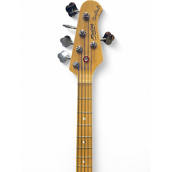 Used Sterling by Music Man SUB SERIES STING RAY 5 Black Electric Bass Guitar