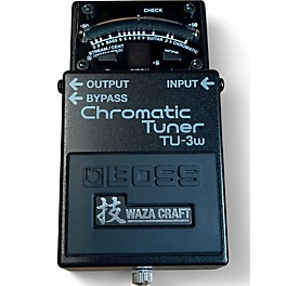 Used BOSS TU3W Waza Craft Chromatic Tuner Pedal