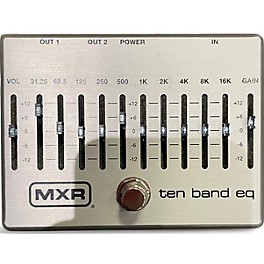 Used MXR M108S 10 Band EQ Pedal
